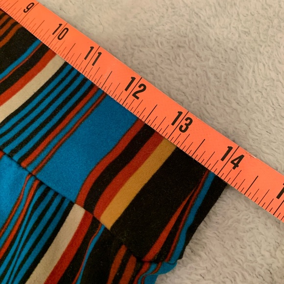 Flare Wide Leg Pants Large Striped - Picture 4 of 6